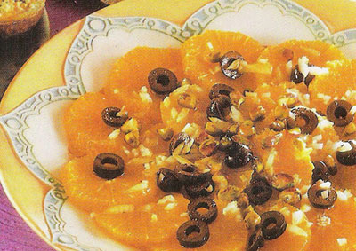 Arabisk apelsinsallad
